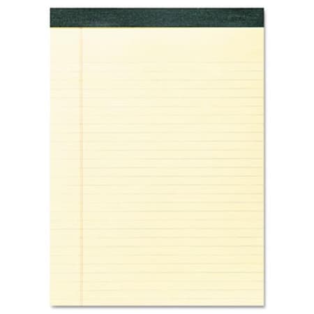 Coolcrafts Recycled Legal Pad- 8 1/2 x 11 3/4 Pad- 8 1/2 x 11 Sheets- 40 Sheets/Pad- Canary CO711598
